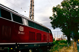 Eisenbahnzug von Armanto Brouka
