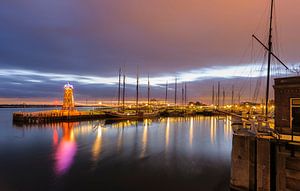 feu de port d'enkhuizen sur Arjan Keers