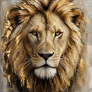 Crowned in Gold - Löwe 2