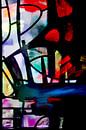 Church window abstraction by Petra Dreiling-Schewe thumbnail