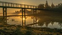 Zonsopkomst boven de Bizonbaai by Arjan Schalken thumbnail