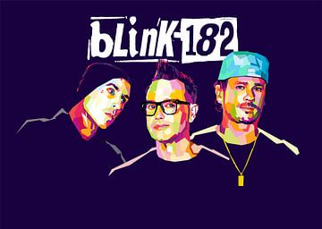 Blink-182 WPAP von Awang WPAP Pop Art