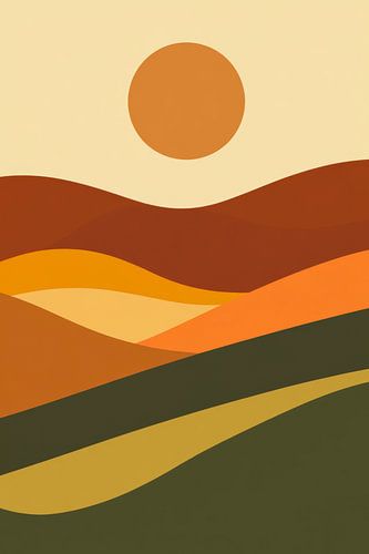 Meditatief landschap