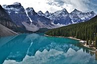 Moraine Lake - Canada van Egbert van Ede thumbnail