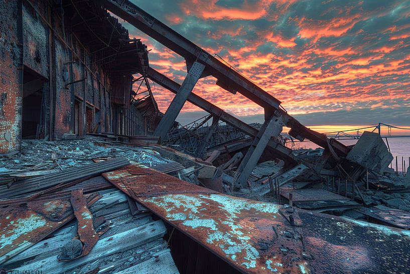 Lost Places: Industry by Poster Art Shop