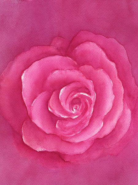 Rêve d'une rose Portrait par Karen Kaspar