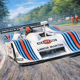 Speeding Piercarlo Ghinzani by DeVerviersBelgium