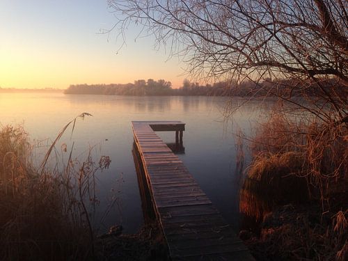 Ochtend aan het Paterswoldsemeer
