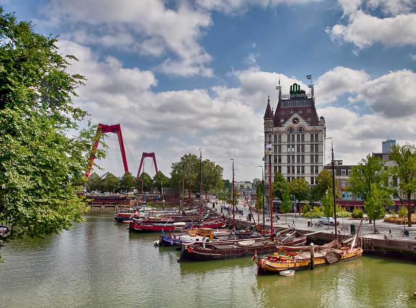 The old port in Rotterdam. by Hille Bouma