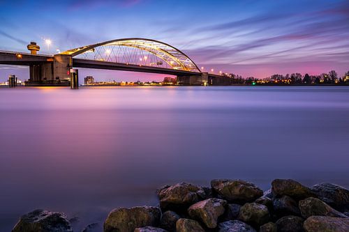 Brienenoord Brücke in Bewegung von Vincent Fennis