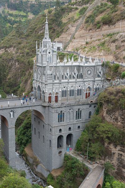 Das Heiligtum Nuestra Señora del Rosario de las Lajas von Richard Wareham