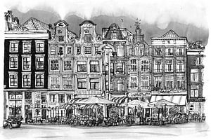 Nieuwmarkt De Wallen Amsterdam Niederlande