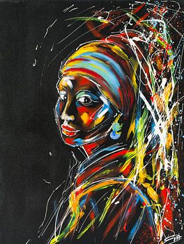 Meisje met de parel- Johannes Vermeer