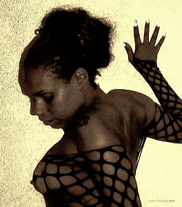 NAAKTPORTRET VROUW  (ALEXX FAASSE, 2014)