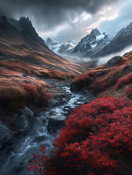 Mystischer Herbst von fernlichtsicht
