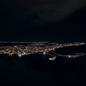 Tromsø bij nacht van PHOTORIK