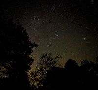 Sternenreiche Nacht auf Vlieland