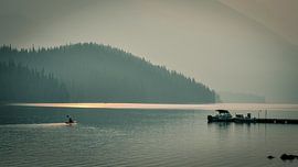 Lake Minnewanka by Henriëtte Wanders