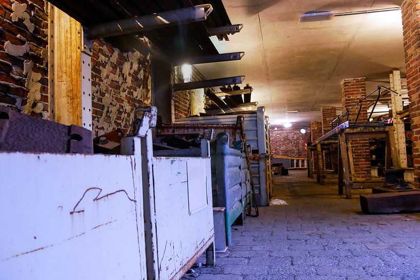 Musée du chemin de fer - Photo du hangar d'entretien faible par Wout van den Berg