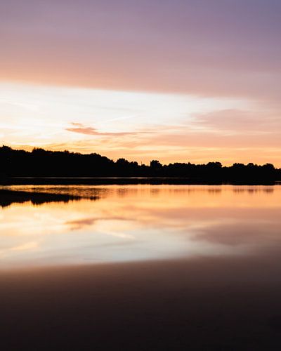 Lido Waalwijk Zonsondergang Reflectie