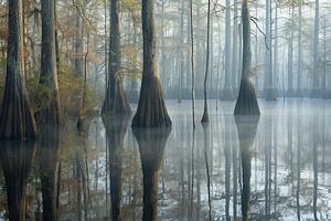 Spiegelungen im Wasser
