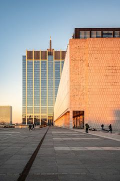 Esplanade des congrès de Bruxelles sur Werner Lerooy