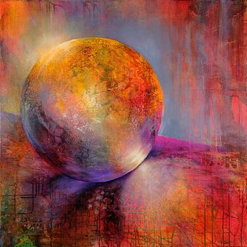 La sphère et la lumière sur Annette Schmucker