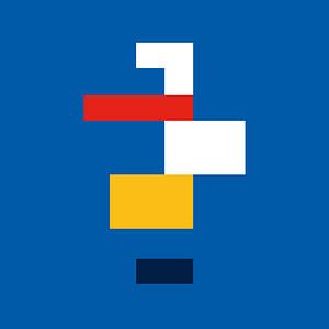 Kubistischer Bauhaus-Entwurf