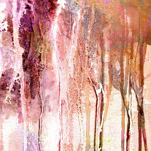 Strukturen Wald Pink