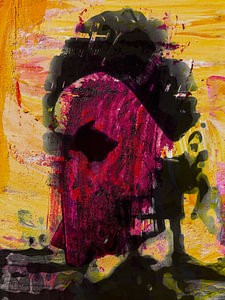 The covered face