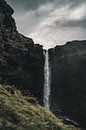 Isländischer Wasserfall von Colin van Wijk Miniaturansicht