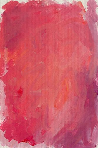 Levendig pastel abstract schilderij