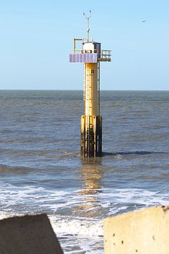 Leuchtturm in Kadzand von Jeanet Francke