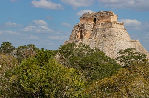 Uxmal maya tempel complex