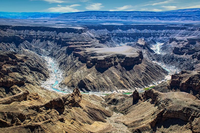Impressive views of the Fish River Canyon, Namibia by Rietje Bulthuis