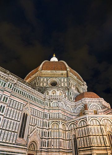 Gezicht op de kathedraal van Santa Maria del Fiore in Florence, Italië.