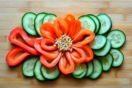 Gemüseblüte von Poster Art Shop