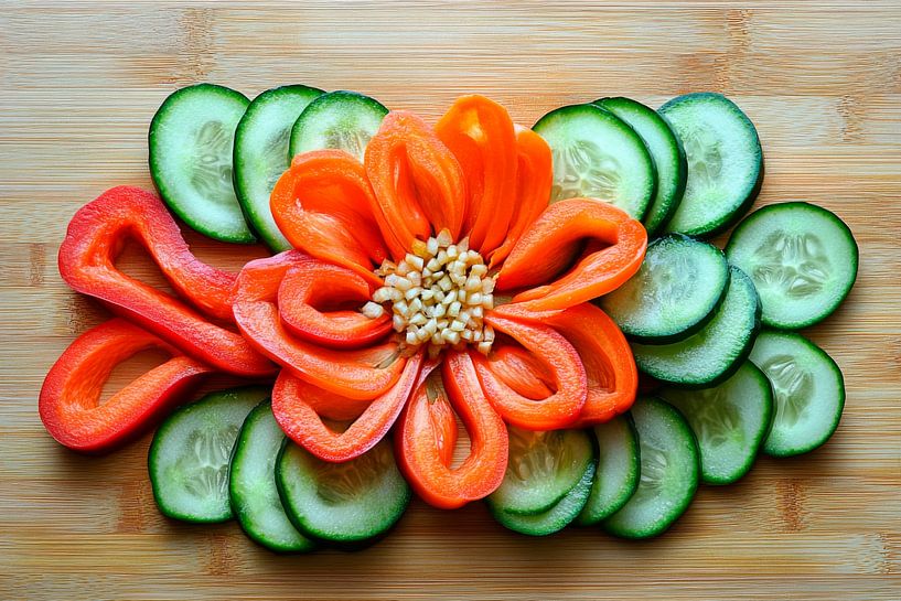 Gemüseblüte von Poster Art Shop