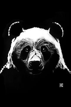 black panda by Péchane Sumie
