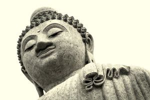 Großer Buddha von Phuket von Keesnan Dogger Fotografie