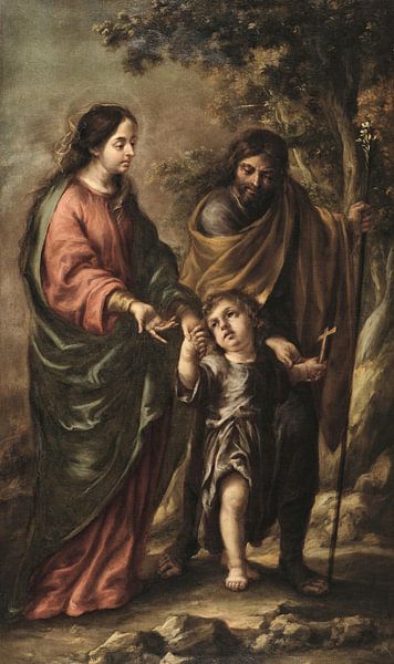 De Heilige Familie, Juan de Valdés Leal... van Meesterlijcke Meesters