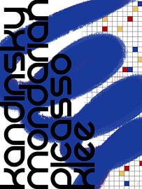 Famous Abstract Artist by Anne-Marie Volfova