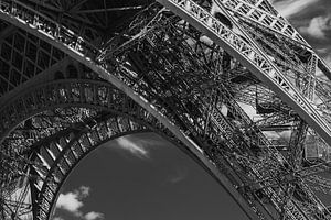 Detail van de Eiffeltoren van Henri van Avezaath
