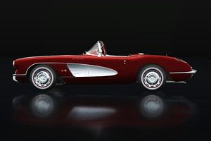 Chevrolet Corvette C1 Seitenansicht