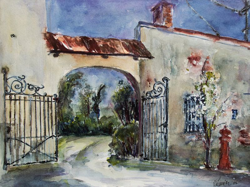 Braunau am Inn - Vieux mur de la ville par Christine Nöhmeier