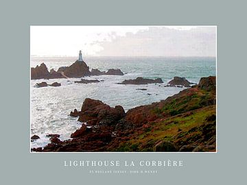 Lighthouse La Corbière bei Flut von Dirk H. Wendt