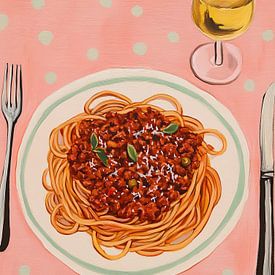 Spaghetti Bolognese | Pasta Feast by Wonderful Art