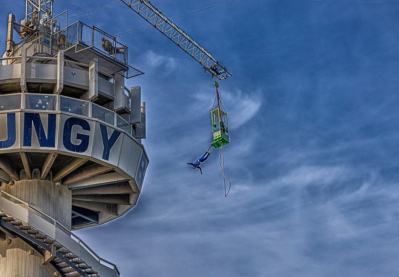 Bungy-Sprungturm Scheveningen von Giel Ketting