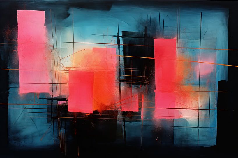 Abstrakt von Kunst Laune