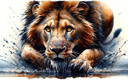 Le regard du chasseur dans la nature